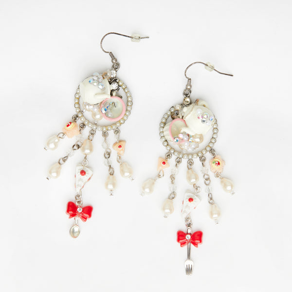 afternoon tea -Quintessentially British  earrings