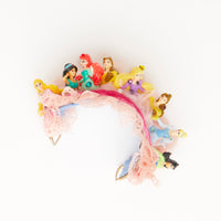 princess  bracelet cuff with pink ruffle