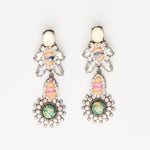 dolls eye mouth hands earrings holographic baroque