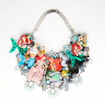 little mermaid & King triton, Ursula bespoke statement necklace