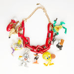 Looney Tunes necklace red chains