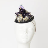 Ursula bespoke headpiece hat fascinator