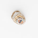 "look at me in the eye" doll - oval ring