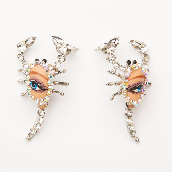 Scorpio doll eyes earrings