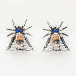spider doll eyes earrings -pre halloween collection