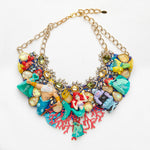 little mermaid & King triton, Ursula bespoke statement necklace