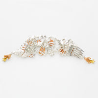 show girl doll eye & mouth comb  tiara headpiece