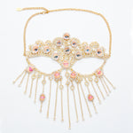 dolls face on face wearable art mask
