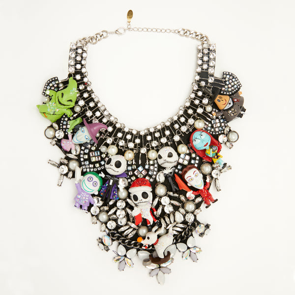 nightmare before christmas tim burton necklace - halloween collection