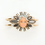 miniature sparkly hair doll bracelet