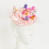 my little pony headpiece with bows pink fascinator