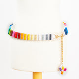 rainbow lego bricks belt