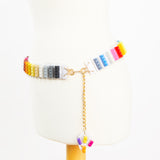 rainbow lego bricks belt