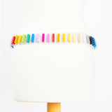 rainbow lego bricks belt