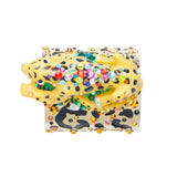 Jaguar cuff with rhinestones