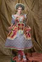 Bespoke couture Henri the 8th & 6 wives dress