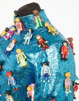 bespoke Playmobils toys figurines ensemble top & trousers size small  8-10